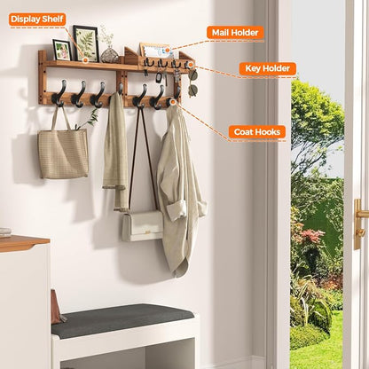 Evermagin 29" Coat Rack Wall Mount - Image 4
