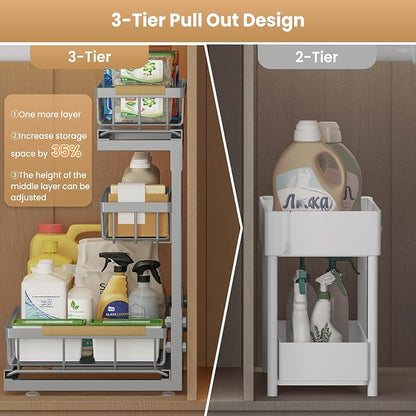 Under Sink Organizer and Storage - Image 4
