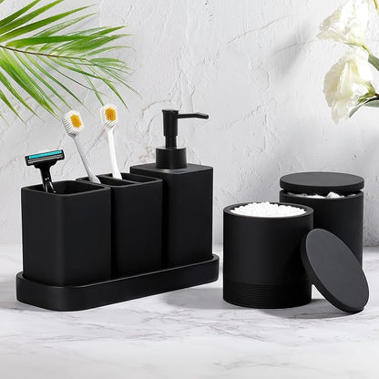 YMXYJM Bathroom Accessories Set, 6 Piece Bathroom Set - Image 2