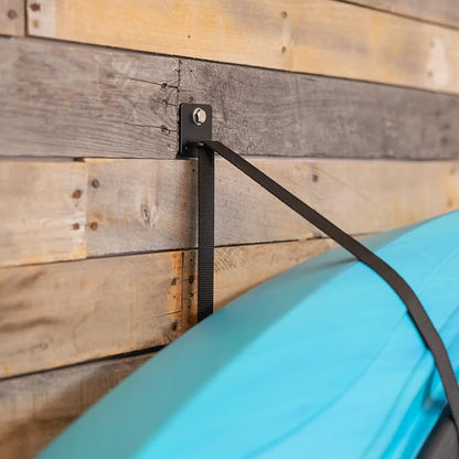 StoreYourBoard Roanoke Kayak Storage Rack, Holds 100 lbs, Kayak Wall Mount Hooks - Image 4