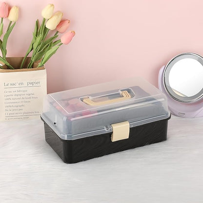 BTSKY 3-Layer Plastic Dividing Storage Box Craft Organizer - Image 7