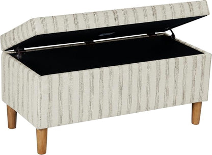 HomePop Malmo 36" Storage Bench - Image 6
