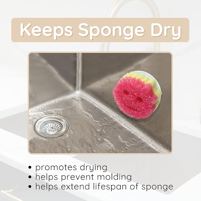 BeraTek Sponge Daddy Caddy & Under Sink Sponge Holder Combo - Image 4