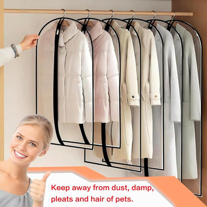 Clear Garment Bags Clothes Covers - Image 4