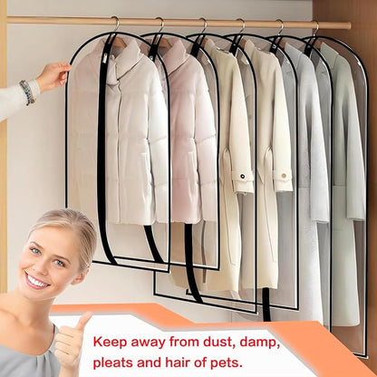 Garment Bags for Hanging Clothes Suit Cover Travel Garment Bag for Closet - Image 6