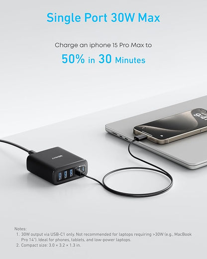 Anker Desktop Charger, Fast Charging USB C Charger - Image 3