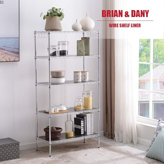 BRIAN & DANY Wire Shelf Liner 14" X 30", Heavy Duty Shelf Liners - Image 7