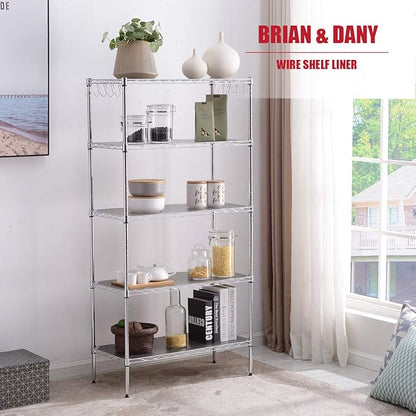 BRIAN & DANY Wire Shelf Liner 14" X 30", Heavy Duty Shelf Liners - Image 7