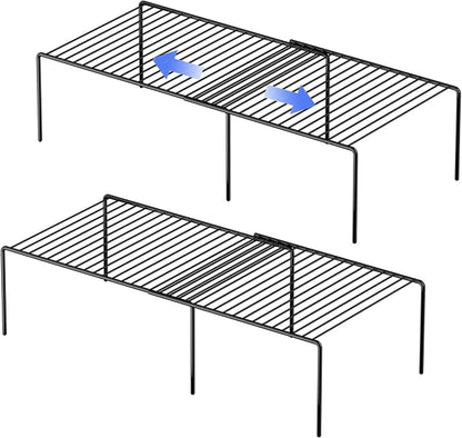 Redrubbit Expandable Metal Rustproof Kitchen Counter and Shelf Rack, 4 Piece by Redrubbit