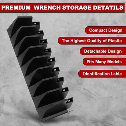 Makerfire 40PCS Magnetic Wrench Organizer - Image 3
