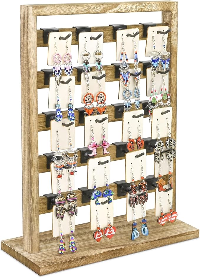 Ikee Design Wooden Jewelry Display Rack by IkeeDesign
