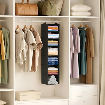Lifewit 7 Tier Hanging Closet Organizer and Storage - Image 2