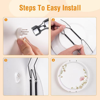 Bilillo 14 Pcs Plate Hangers for Wall - Image 5