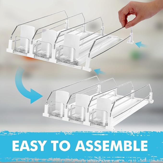 Automatic Soda Can Organizer Refrigerator Can Dispenser - Image 7