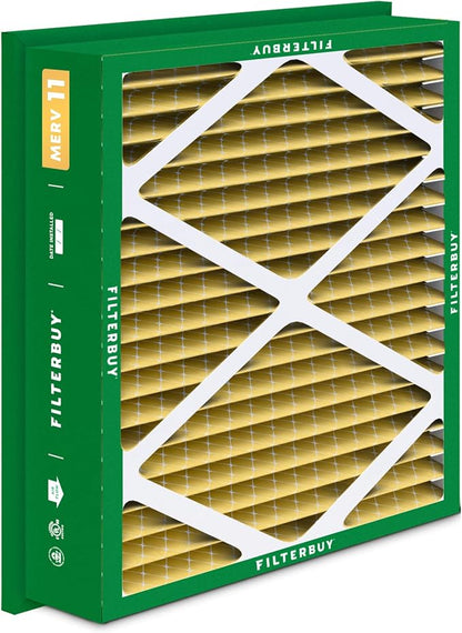 Filterbuy 20x20x5 Air Filter MERV 11 Superior Pet & Allergy Defense, - Image 9
