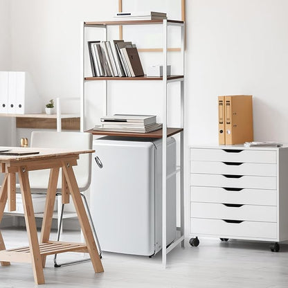 Colingmill 3 Tier White Mini Fridge Stand - Image 2
