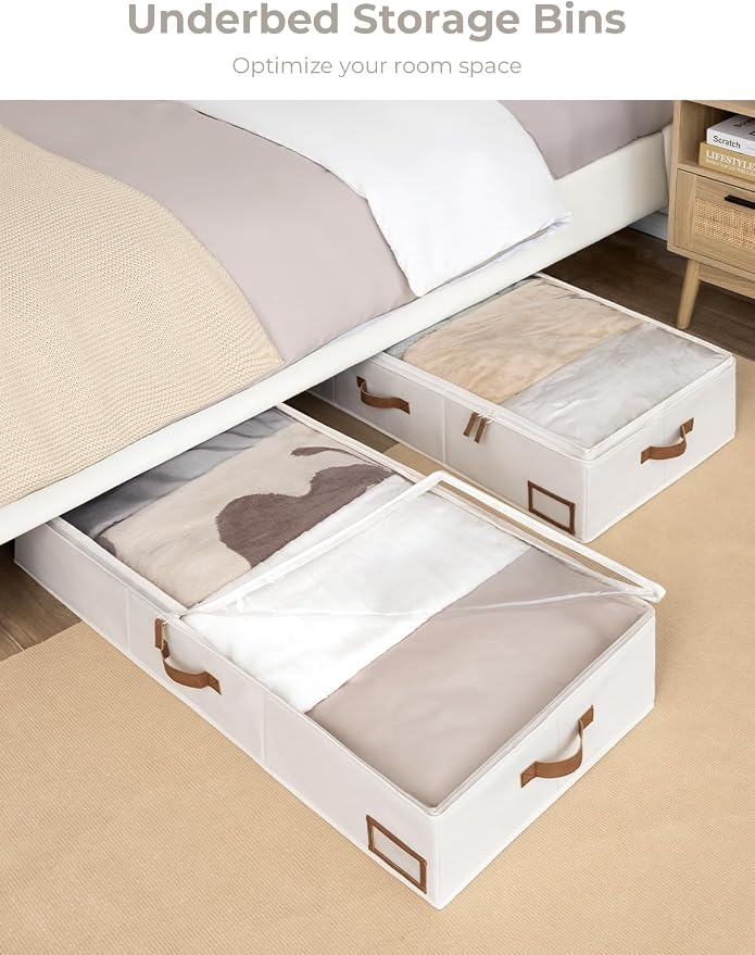 StorageWorks Extra Large Under Bed Storage Containers - Image 4