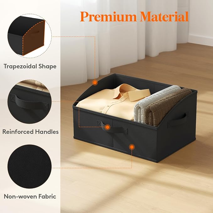 Lifewit Trapezoid Closet Storage Bins - Image 5