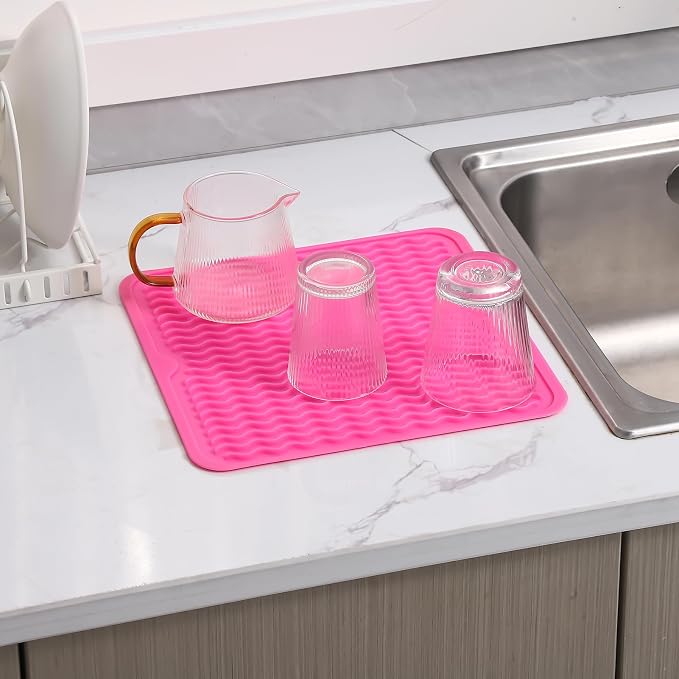 Silicone Dish Drying Mat for Multiple Usage, Easy clean, Eco-friendly, - Image 6