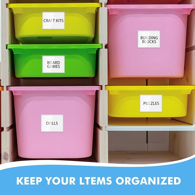 Chinco 30 Pcs Self Adhesive Pockets, Bin Labels - Image 4