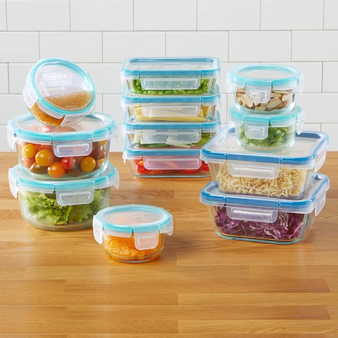Snapware Glass Total Solutions Food Storage Containers Set, Airtight & - Image 2