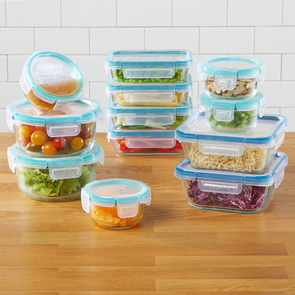 Snapware Glass Total Solutions Food Storage Containers Set, Airtight & - Image 2