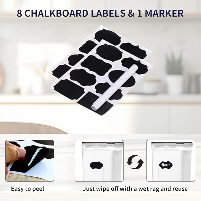 2 Pack Airtight Food Storage Containers - Image 5