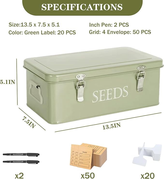 Ecopark Seed Storage Box, Professional All-in-one Kit - Image 3