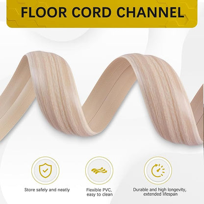 Floor Cord Cover 10FT Cord Covers - Image 3