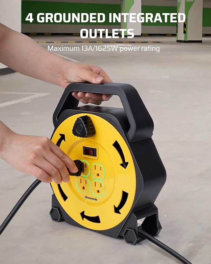 DEWENWILS Extension Cord Reel - Image 8