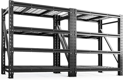 Romorgniz 51.6" W Garage Shelving 3000LBS Heavy Duty Storage Shelves Adjustable by Romorgniz
