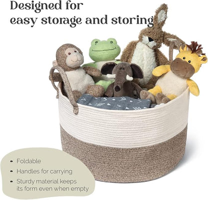 Luxury Little XXXL Nursery Storage Basket, Laundry Basket - Image 7