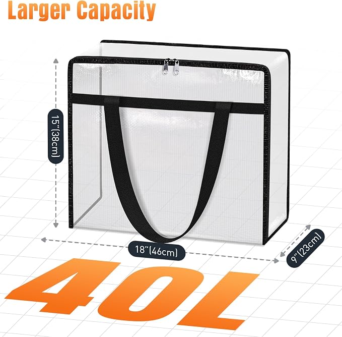 Clear Under Bed Storage Containers - Image 2