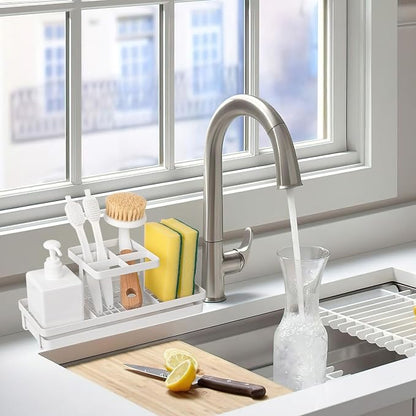 Toothbrush Holders Toothpaste Organizer Bathroom Accessories, 5 Slots, - Image 3
