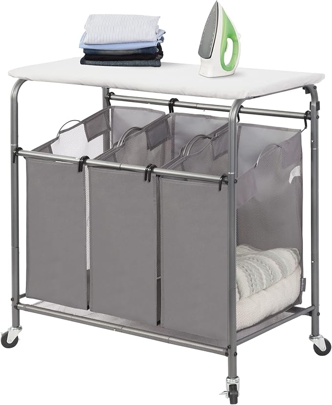 STORAGE MANIAC 3-Section Laundry Sorter by STORAGEMANIAC
