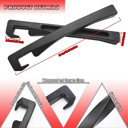 Car Seat Gap Filler Universal Fit Gap Filler Organizer Stop Things from Dropping - Image 4