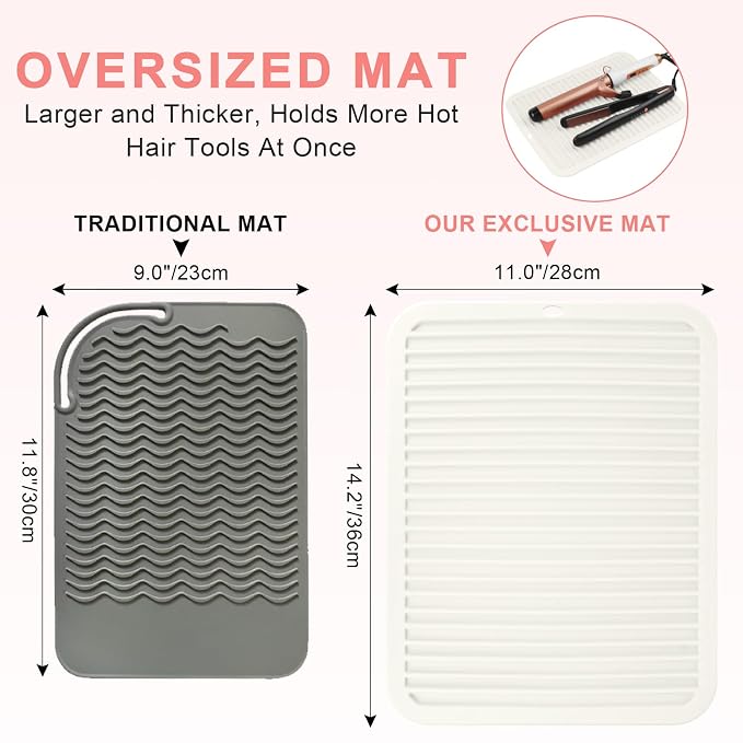 AMIJEAL Oversize Silicone Heat Resistant Mat - Image 3