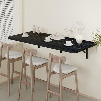 IAE Floating Wall Mounted Folding Table Desk - Image 4