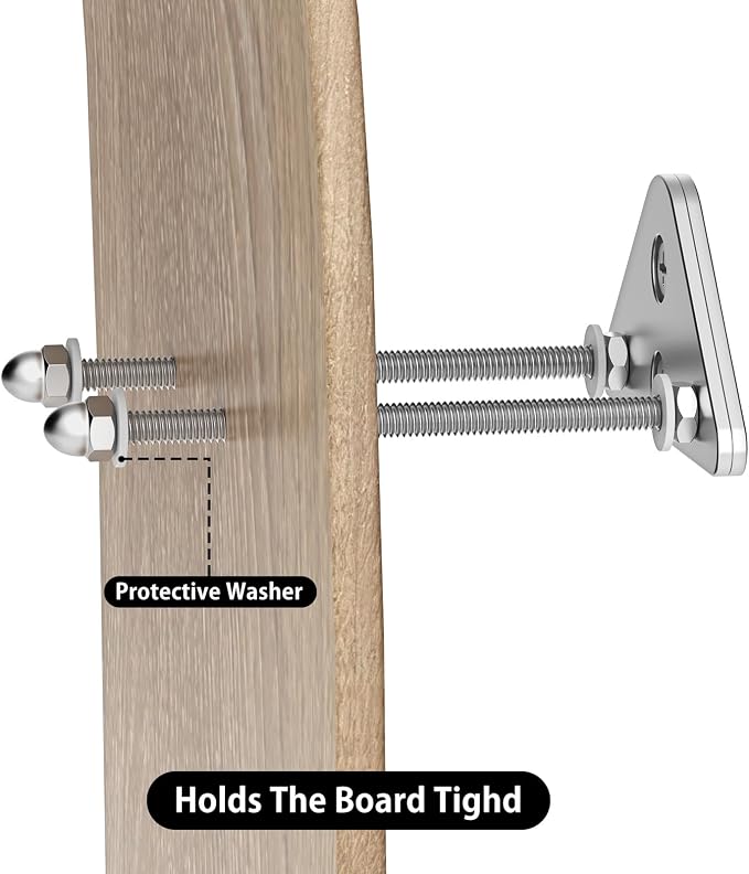 Skateboard Wall Mount Display, Aluminum Skateboard Hanger - Image 3
