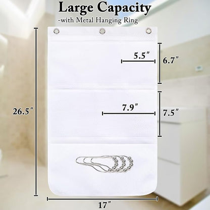 Fammart Mesh Shower Caddy Hanging, Quick-Drying Shower Organizer - Image 7