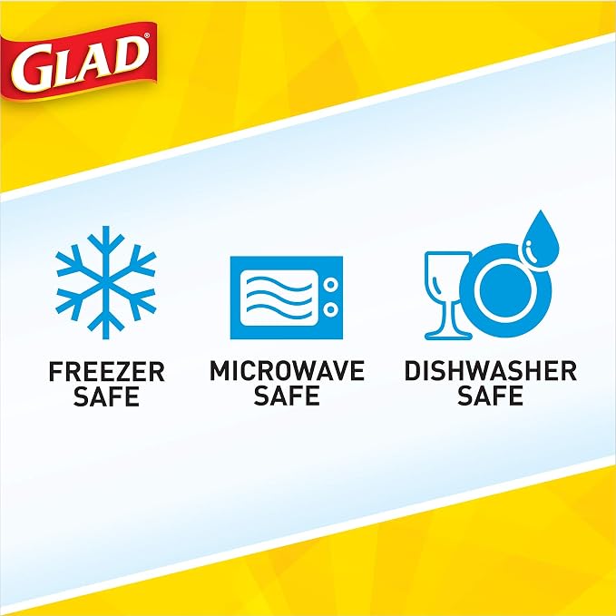 Glad GladWare Mini Round Food Storage Containers - Image 7