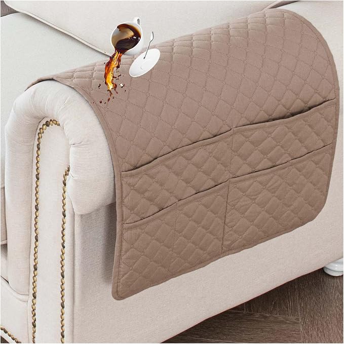 Waterproof Sofa Armrest Cover Headrest Cover by ZGDDPZA