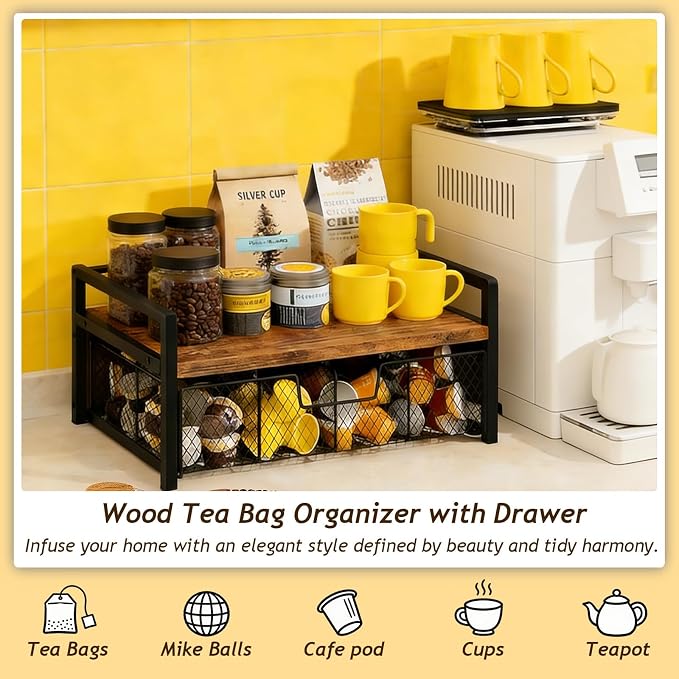 Tea Bag Organizer, Tea Bag Organizers and Storage - Image 3