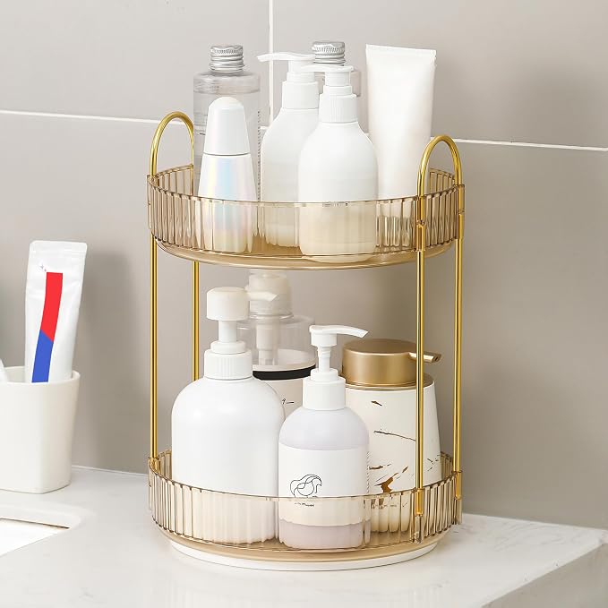 YCIA&DONE 360 Rotating Makeup Organizer and Storage - Image 9