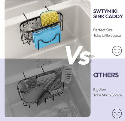SWTYMIKI Sponge Holder for Kitchen Sink - Image 4