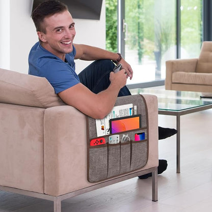 Armchair Caddy Remote Control Holder, Couch Caddy Gifts - Image 2