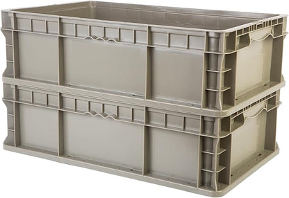 Hudson Exchange 24 x 15 x 7.5" Straight Wall Handled Storage Container Tote - Image 3