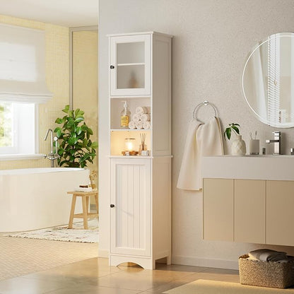 Gizoon 67.1" Tall Bathroom Storage Cabinet - Image 2