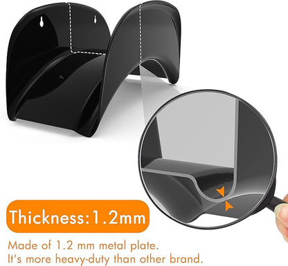 Gardzen 2-Pack Heavy Duty Hose Hanger Wall Mount, Hose Holder, Support - Image 3