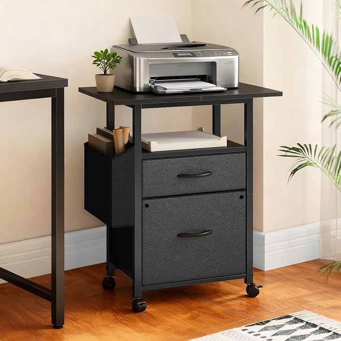 Simple Deluxe 2 Drawer File Cabinet - Image 2